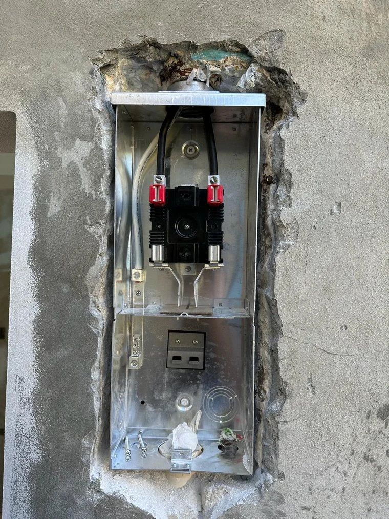 Instalación de base de contador